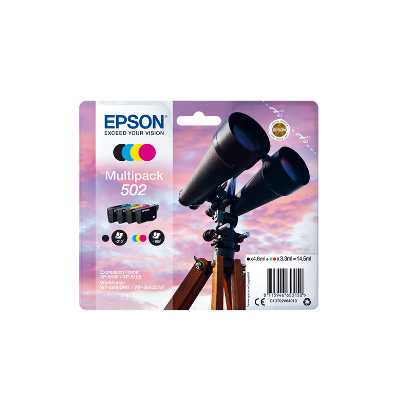 Epson 502 Multipack Tintenpatronen