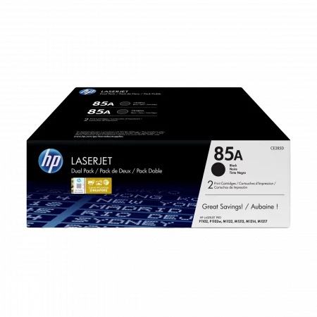 HP 85A LaserJet Original Toner schwarz Standardkapazität 1.600 Seiten Doppel-Pack