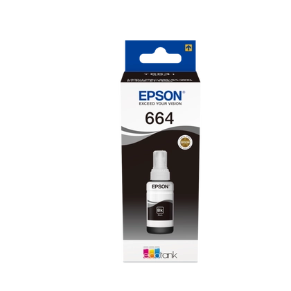 Epson T6641 Nachfülltinte 70 ml Schwarz