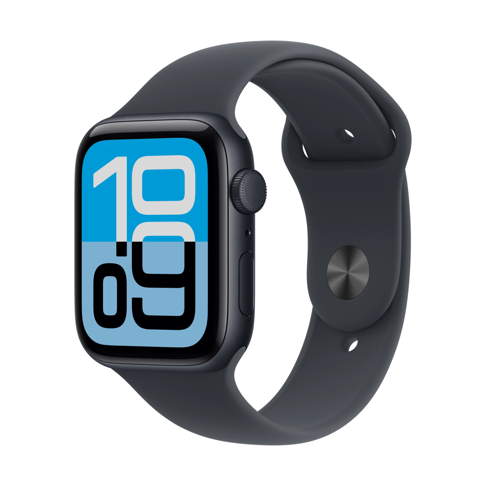 Apple Watch SE 3 GPS 44mm mitternacht Aluminium Case mit Sportarmband mitternacht - S/M