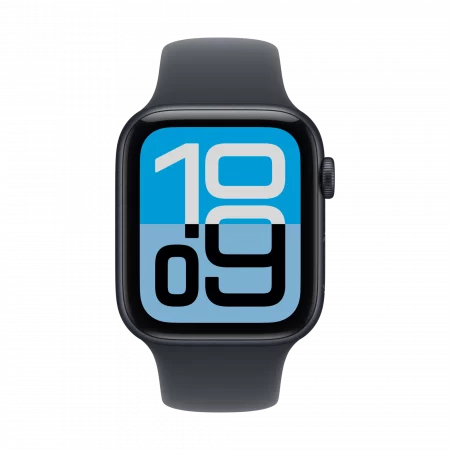 Apple Watch SE 3 GPS + Cellular 44mm mitternacht Aluminium Case mit Sportarmband mitternacht - S/M