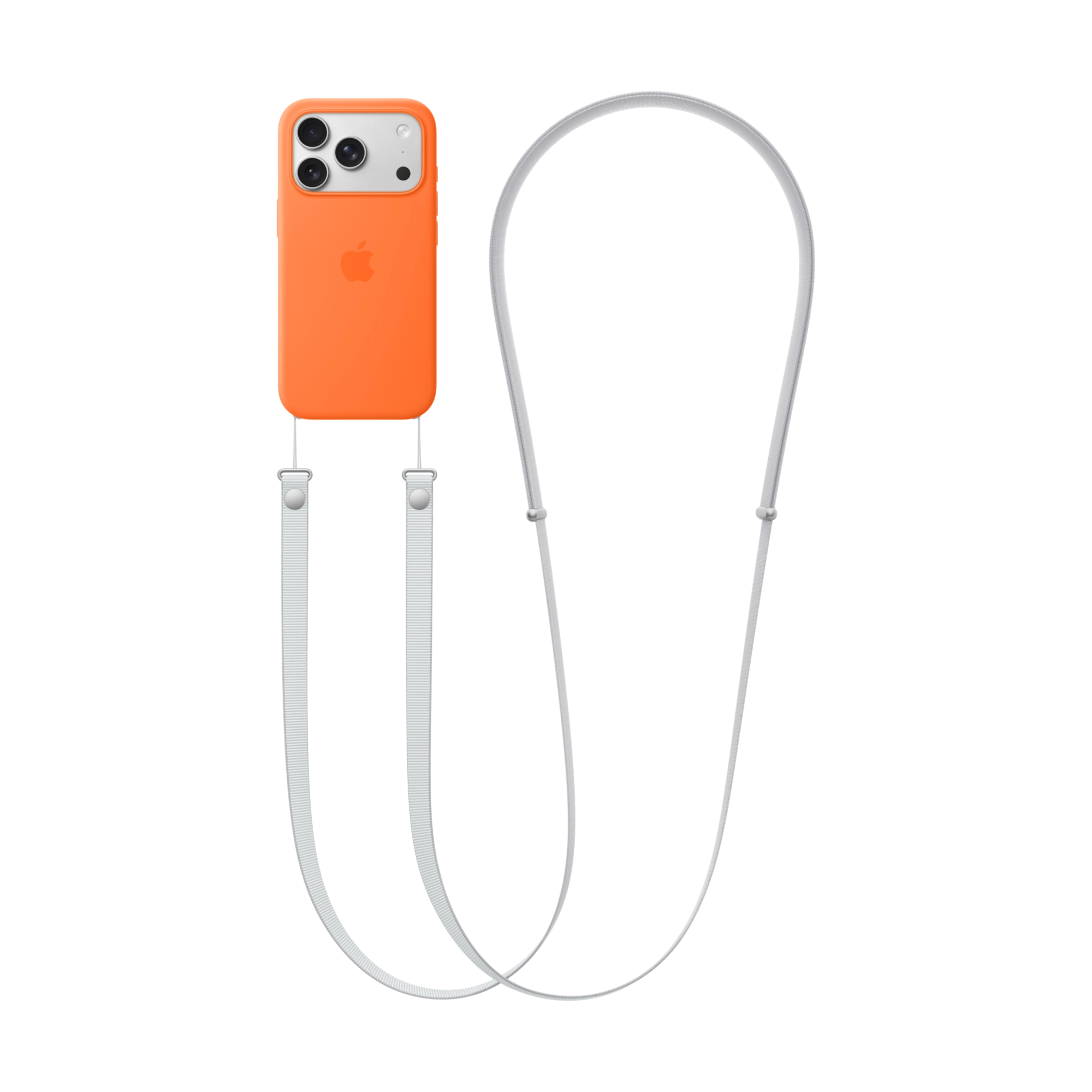 Apple Crossbody Band – Hellgrau