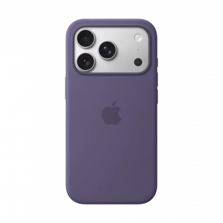 Apple iPhone 17 Pro Silikon Case mit MagSafe - Nebelviolett