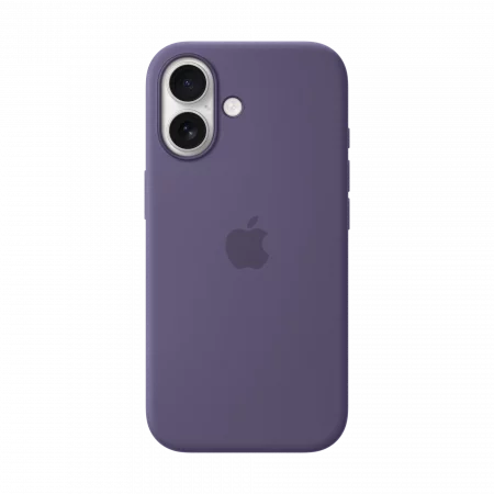 Apple iPhone 17 Silikon Case mit MagSafe - Nebelviolett