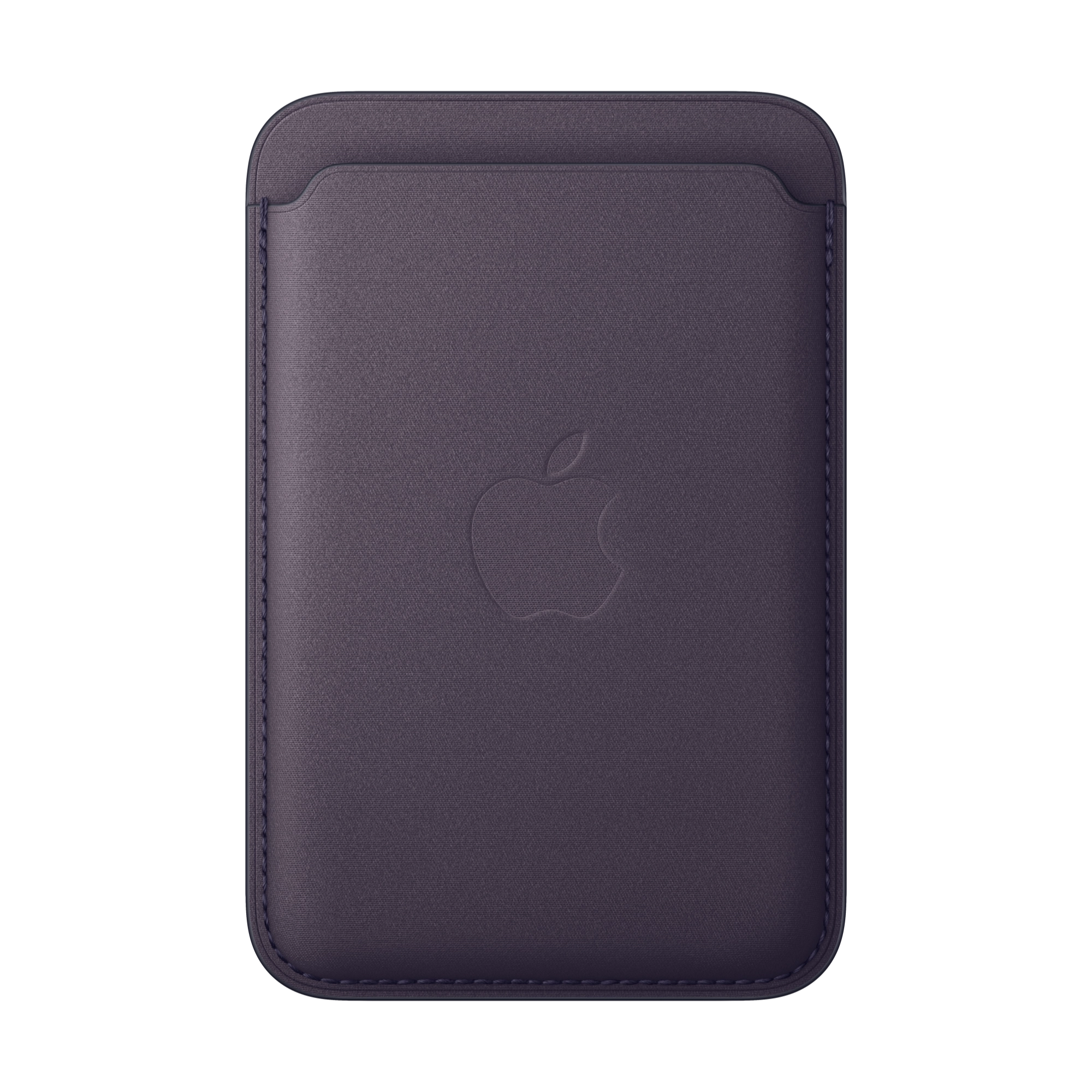 Apple iPhone Feingewebe Wallet mit MagSafe – Mitternachtsviolett