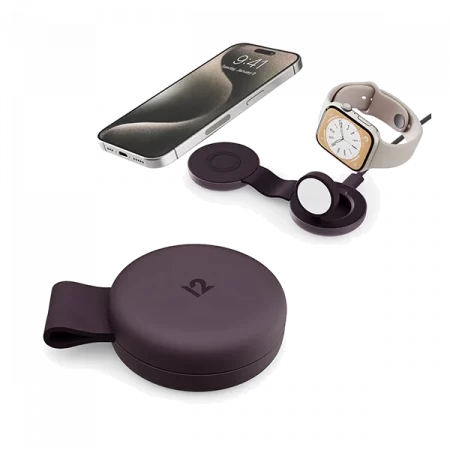 TwelveSouth ButterFly SE 2-in-1 USB-C Qi2 Reiseladegerät