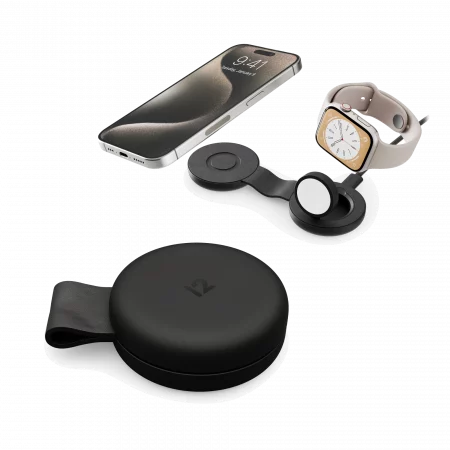 TwelveSouth ButterFly SE 2-in-1 USB-C Qi2 Reiseladegerät