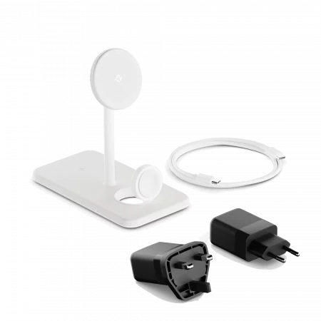 TwelveSouth HiRise 3 Deluxe 3-in-1 Wireless Charger