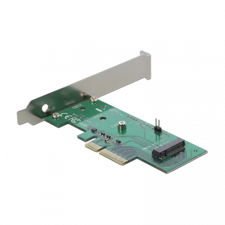 Delock PCI Express x4 Karte > 1 x intern NVMe M.2 Key M 80 mm