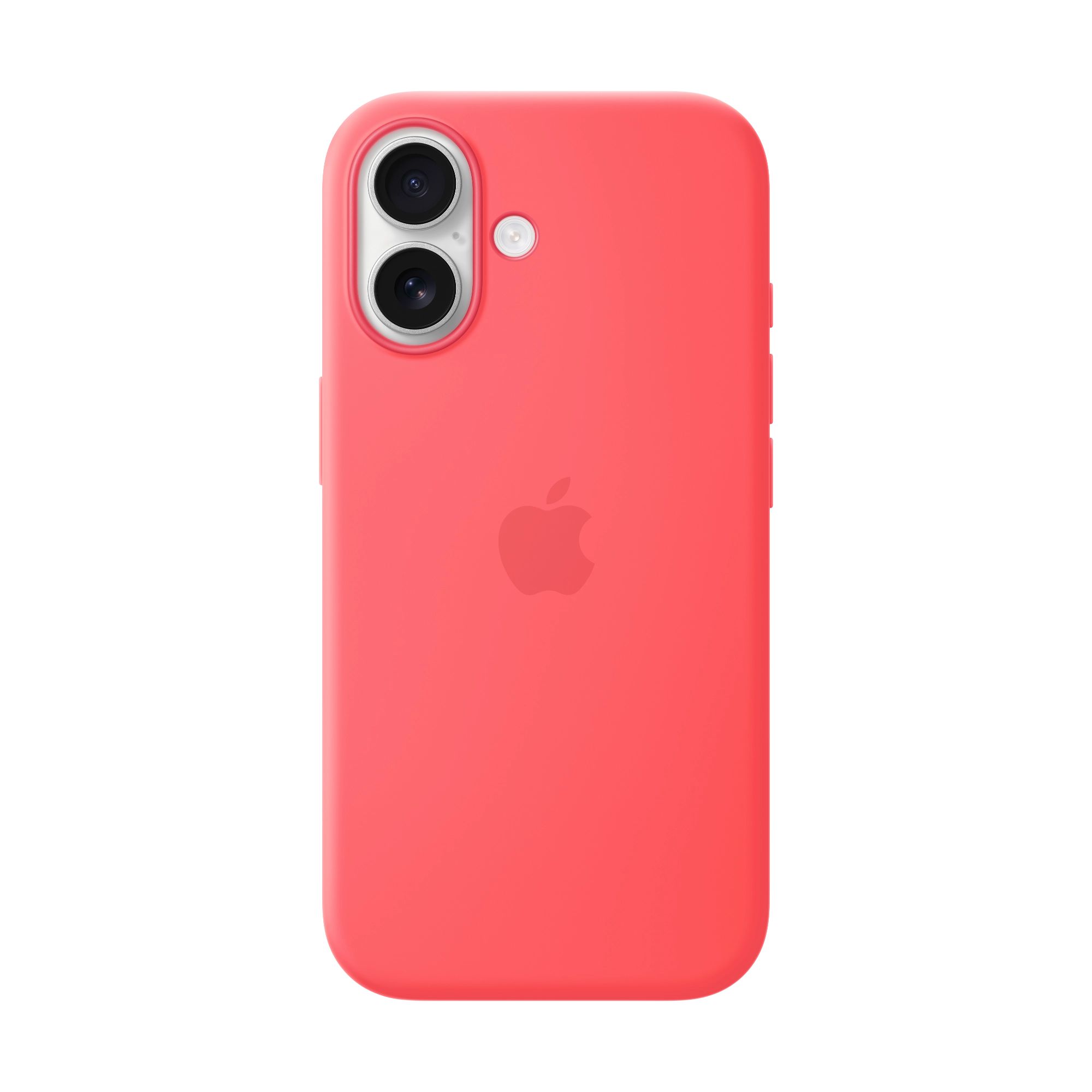 Apple iPhone 17 Silikon Case mit MagSafe - guavepink