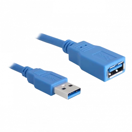 Delock Kabel USB 3.0 A Stecker > USB 3.0 A Buchse 3 m Verlängerung blau