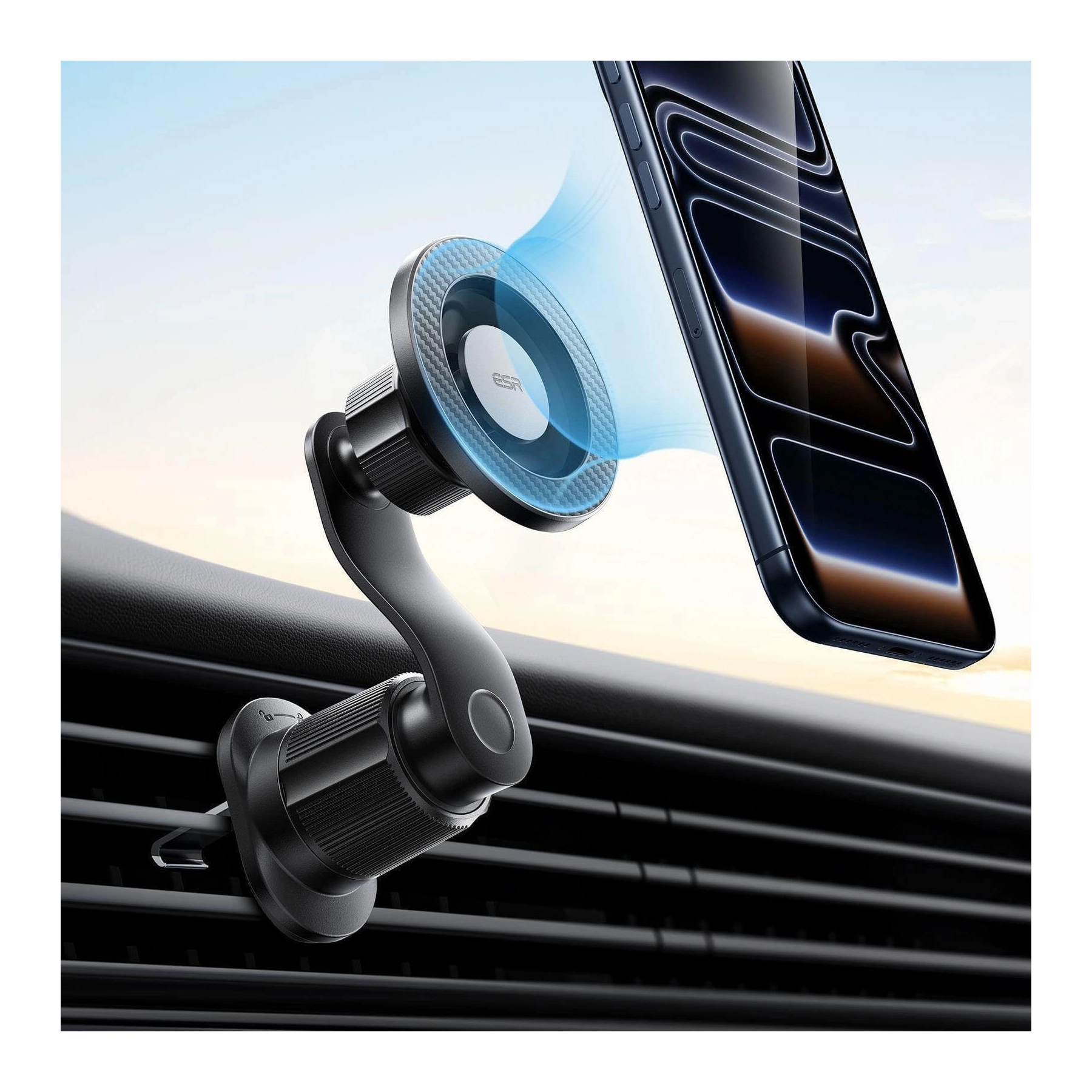 ESR OmniLock Magnetic Auto Halterung mit Magsafe