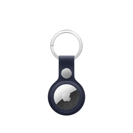 Apple AirTag Feingewebe Schlüsselanhänger - Navy