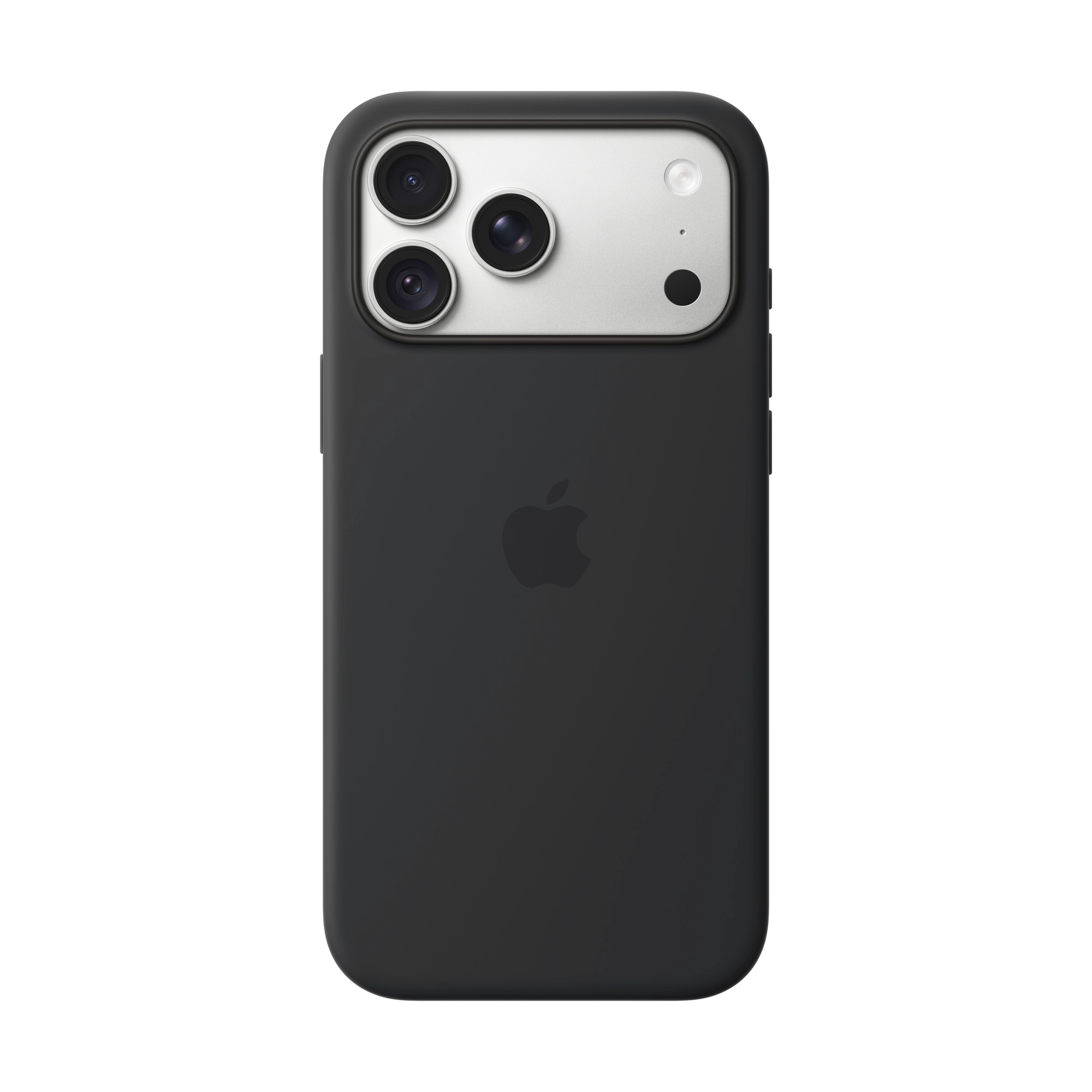 Apple iPhone 18 Pro Max Silikon Case mit MagSafe - Schwarz