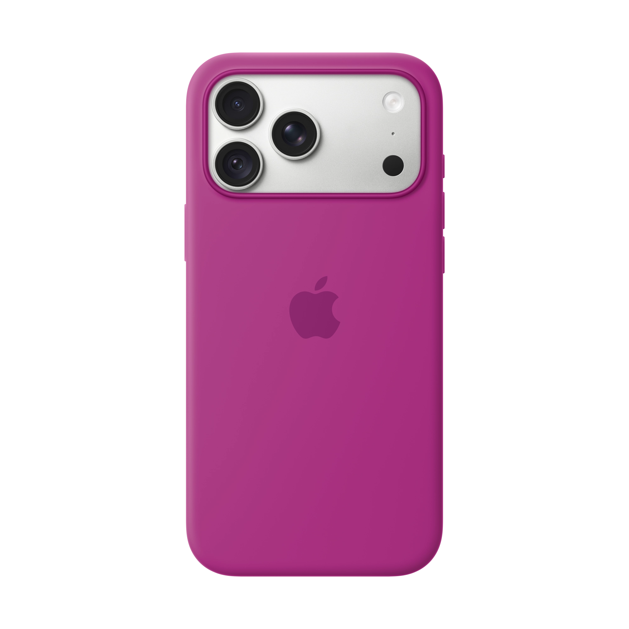 Apple iPhone 18 Pro Max Silikon Case mit MagSafe - Magenta