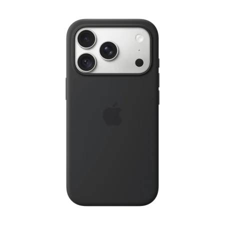 Apple iPhone 18 Pro Silikon Case mit MagSafe - Schwarz