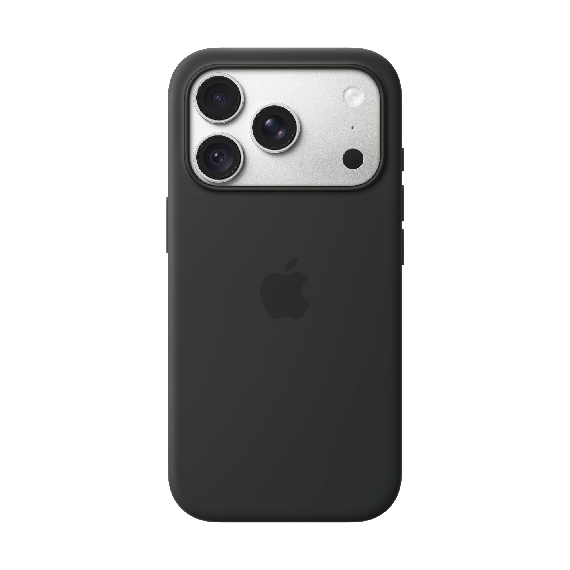 Apple iPhone 18 Pro Silikon Case mit MagSafe - Schwarz