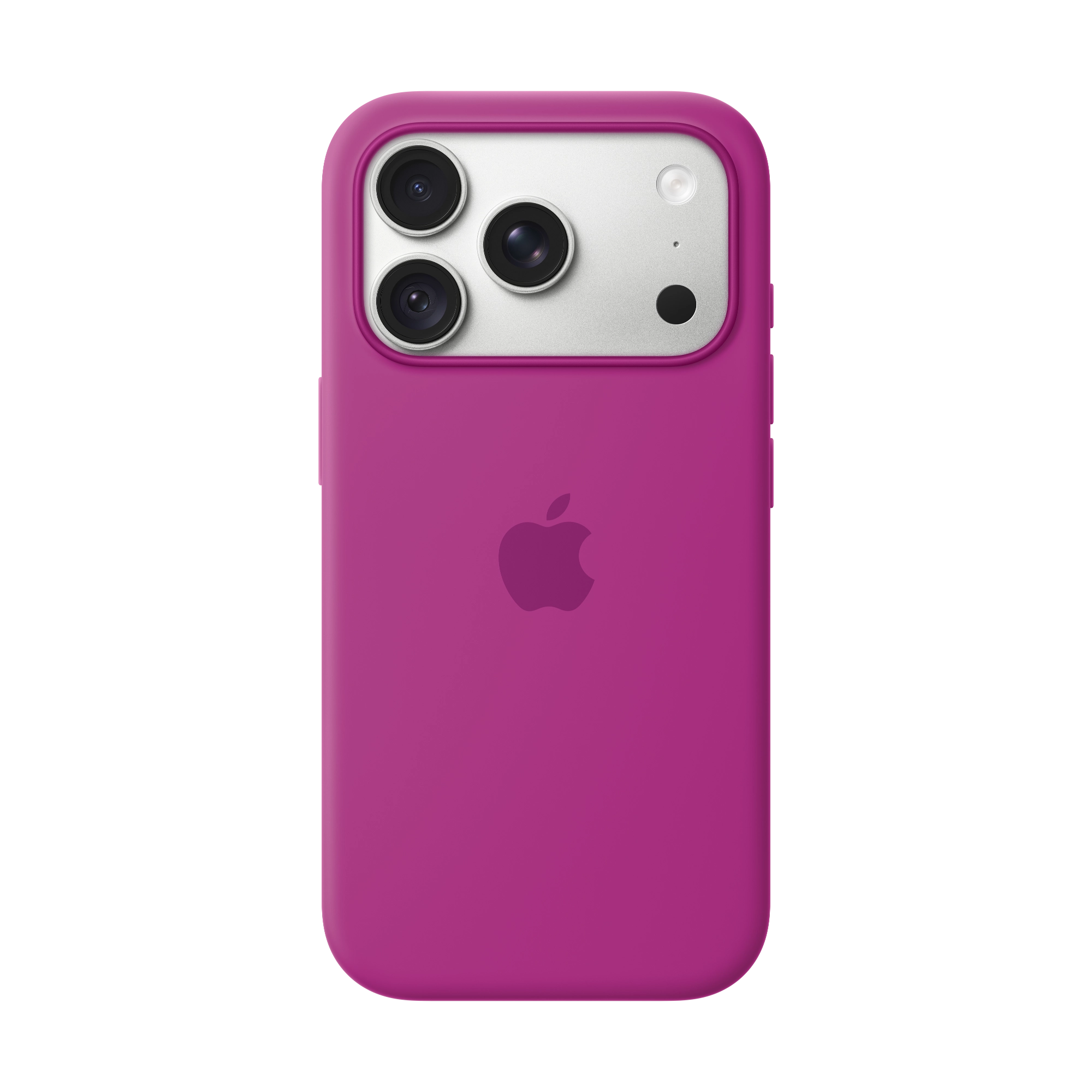 Apple iPhone 18 Pro Silikon Case mit MagSafe - Magenta