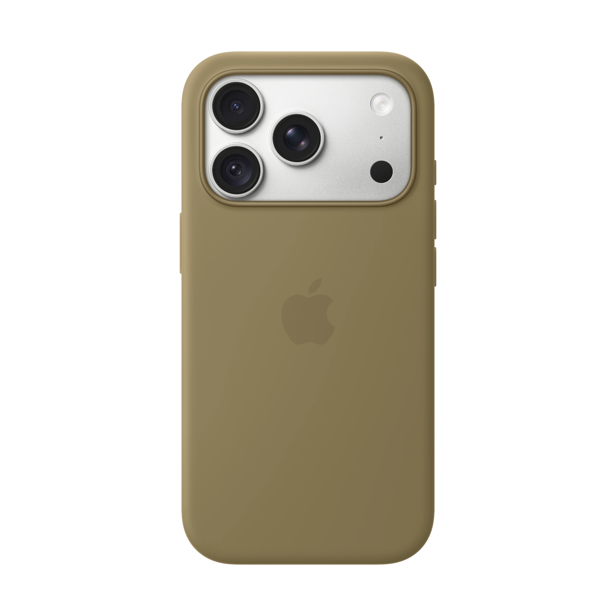 Apple iPhone 18 Pro Silikon Case mit MagSafe - Oliv