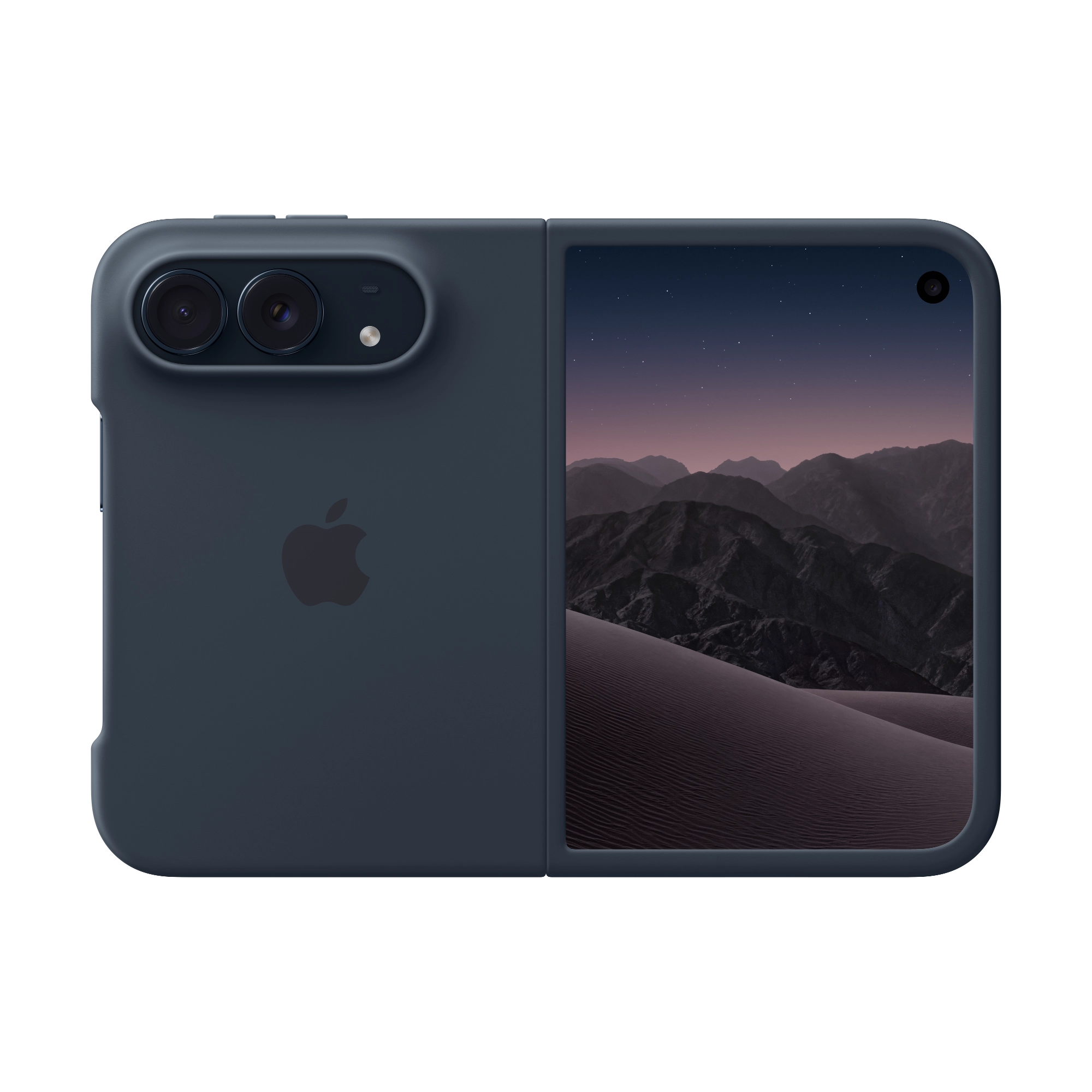 Apple iPhone Duo Case - Navyblau