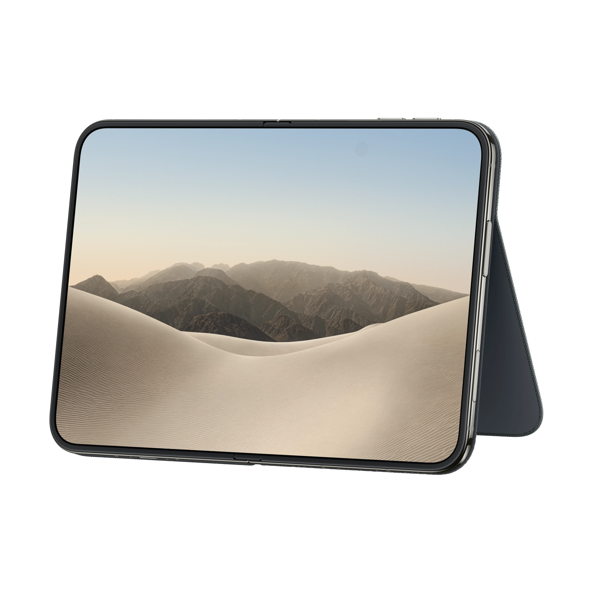 Apple iPhone Duo Folio mit Standfuß - Navyblau