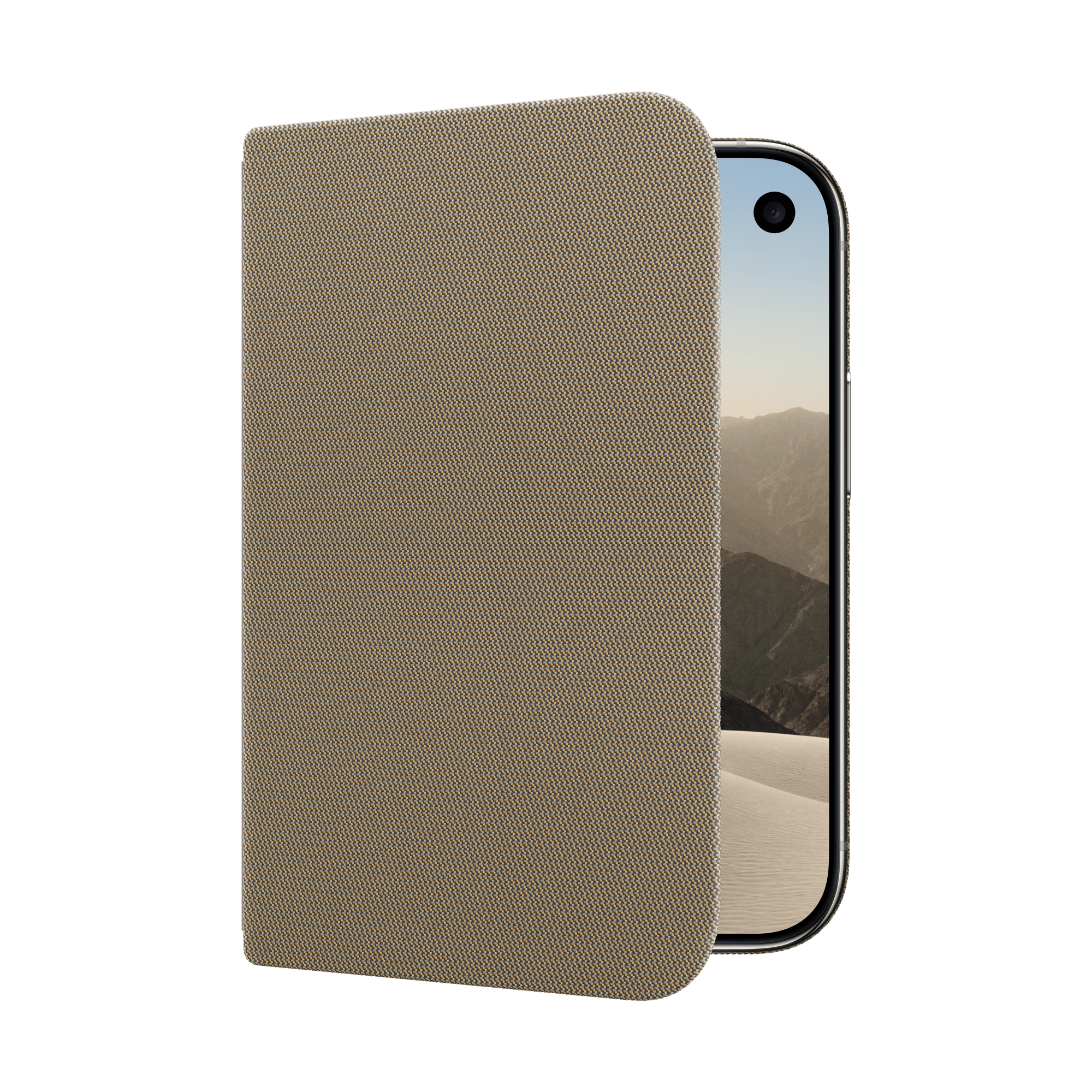 Apple iPhone Duo Folio mit Standfuß - Taupe